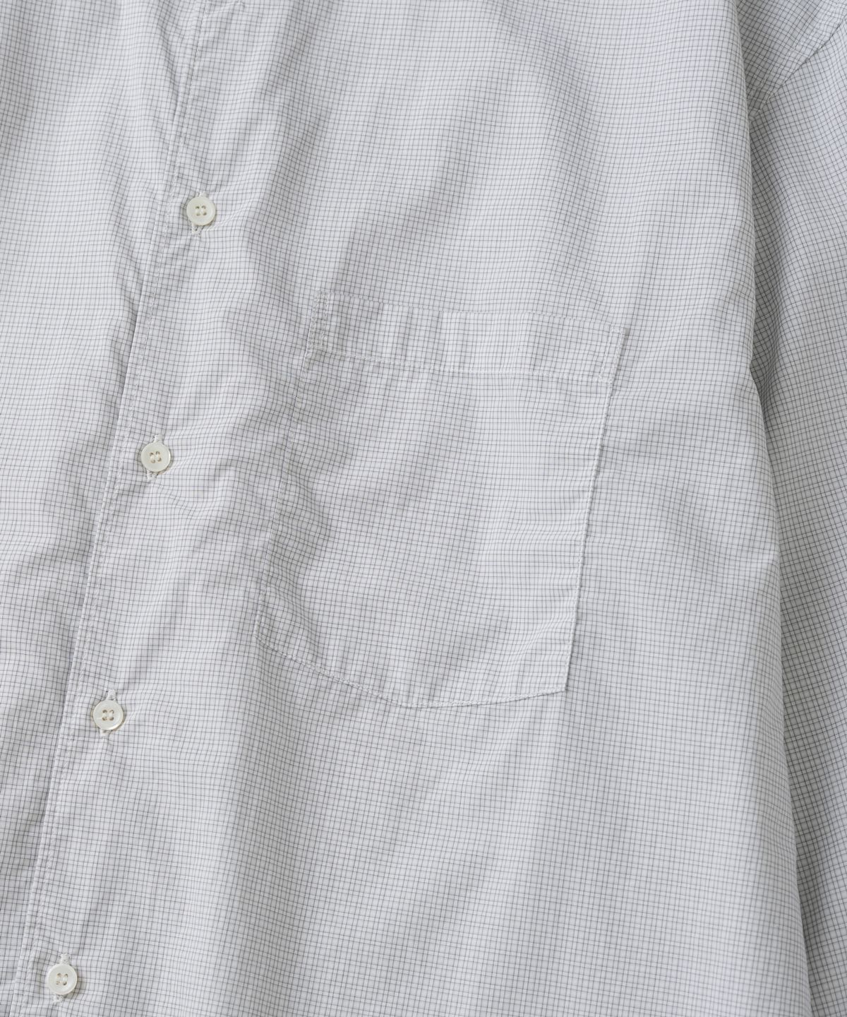 와기(WHAGI) Vintage Regular Collar Shirt (Graph Check)
