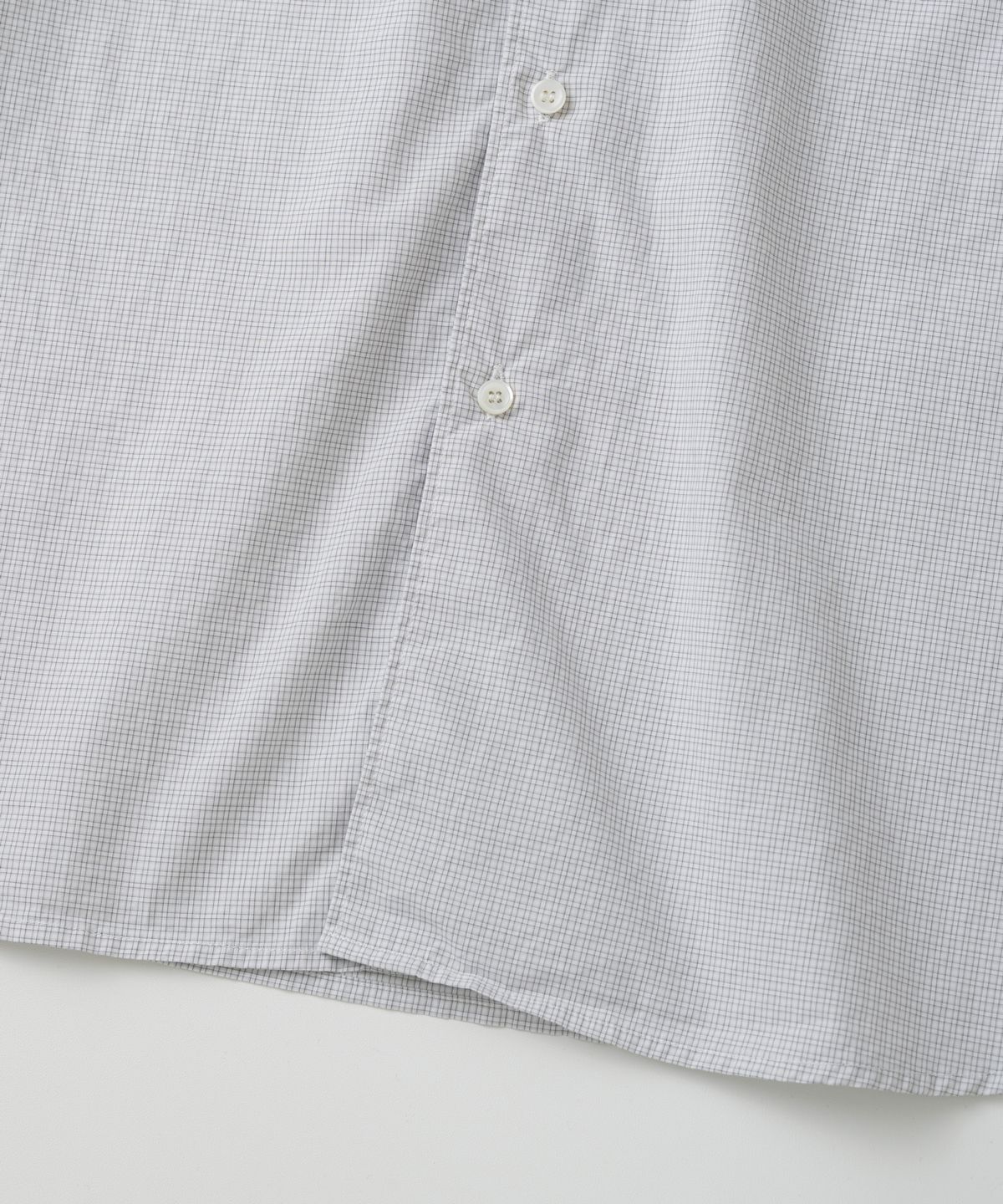 와기(WHAGI) Vintage Regular Collar Shirt (Graph Check)