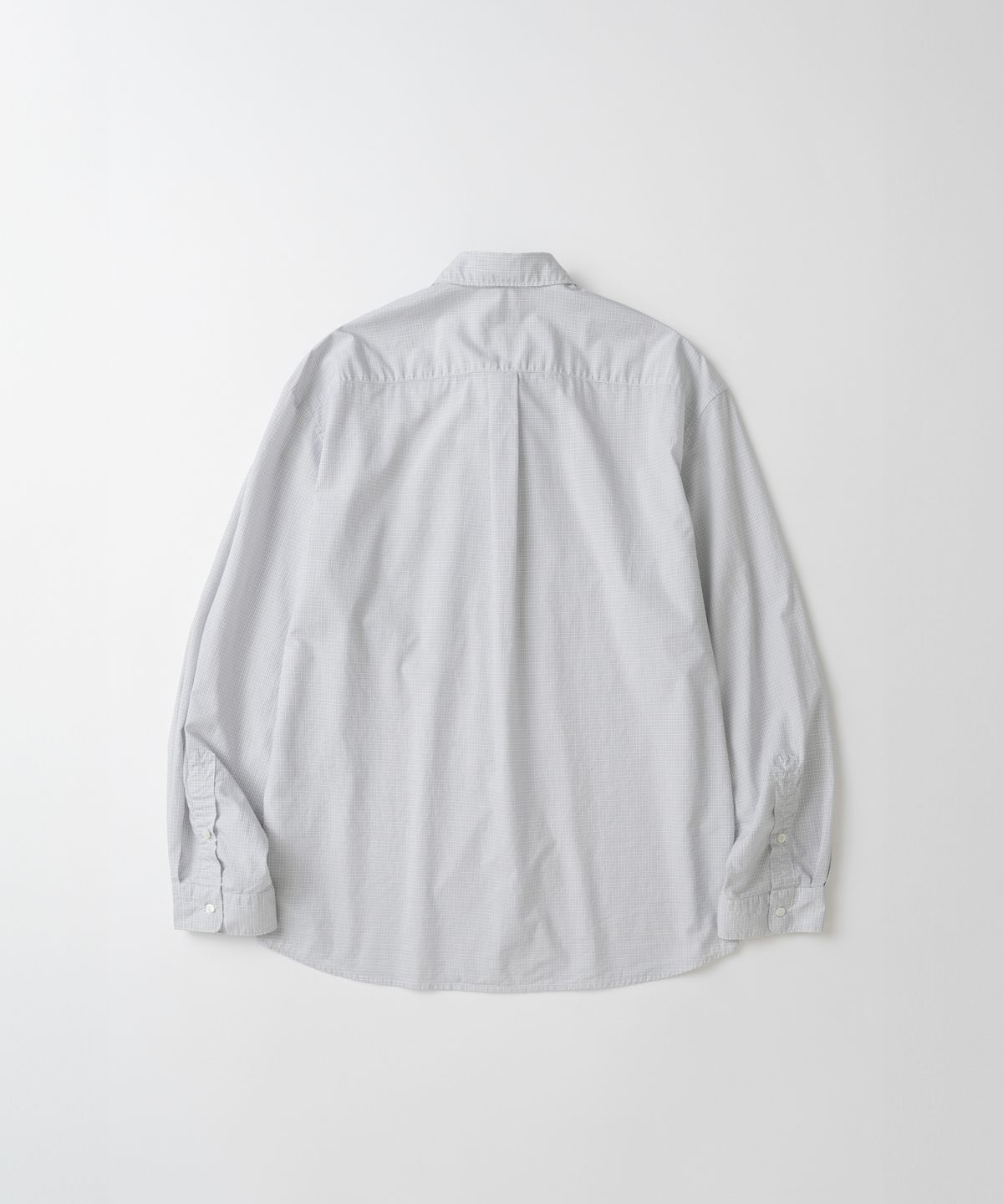 와기(WHAGI) Vintage Regular Collar Shirt (Graph Check)