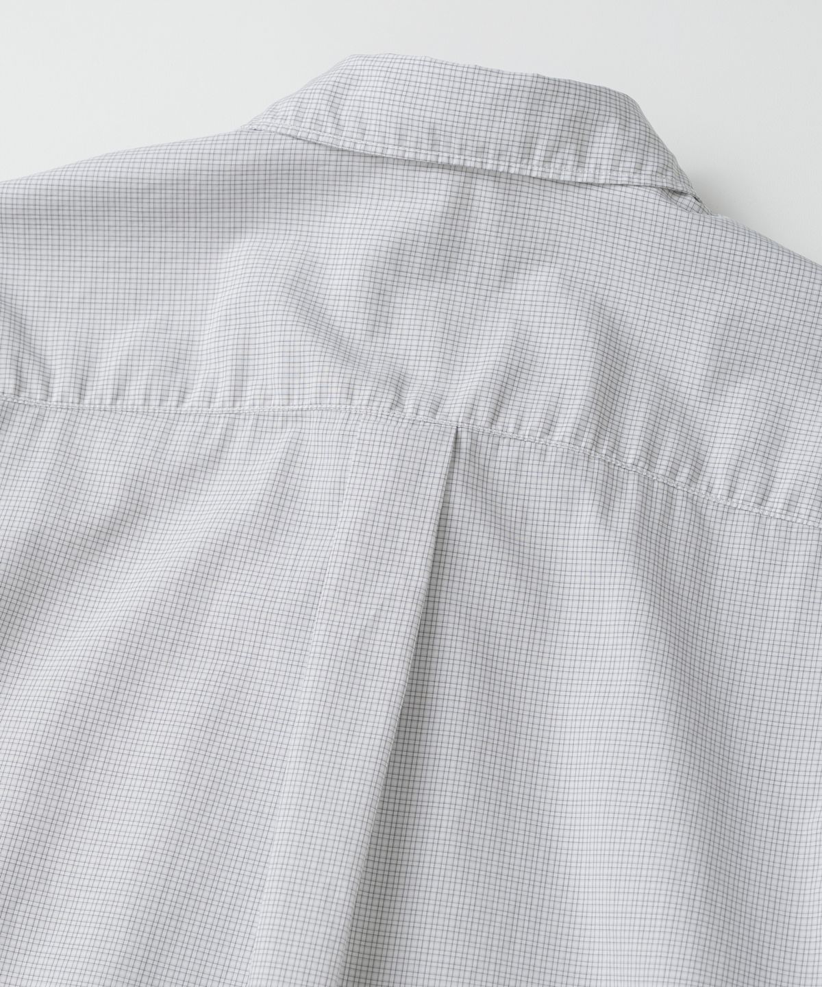와기(WHAGI) Vintage Regular Collar Shirt (Graph Check)