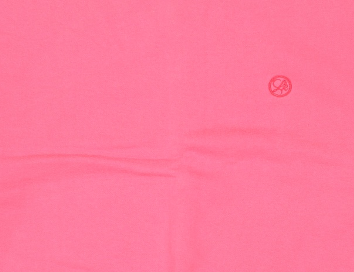 룩캐스트(LOOKAST) PINK OVERSIZE BADGE SWEATSHIRT ONE