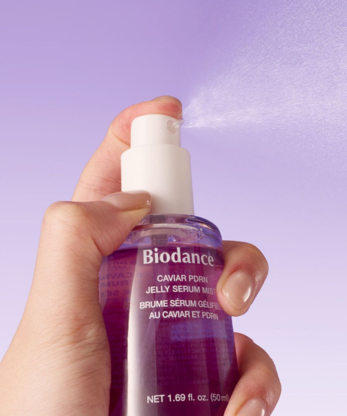 바이오던스(BIODANCE) 캐비어 PDRN 펩타이드 젤리 세럼 미스트 50ml