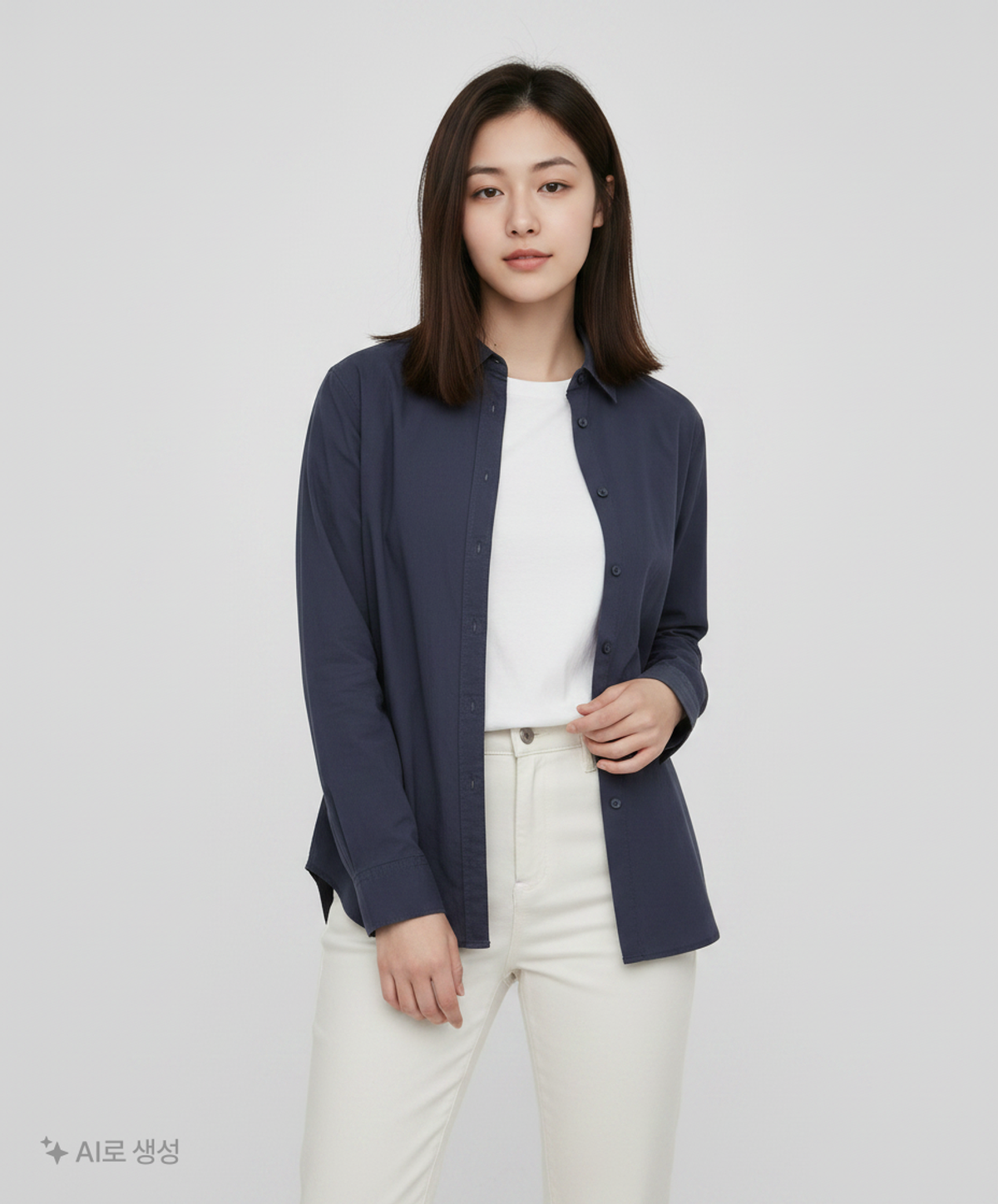 무인양품(MUJI) 캐주얼 셔츠 L