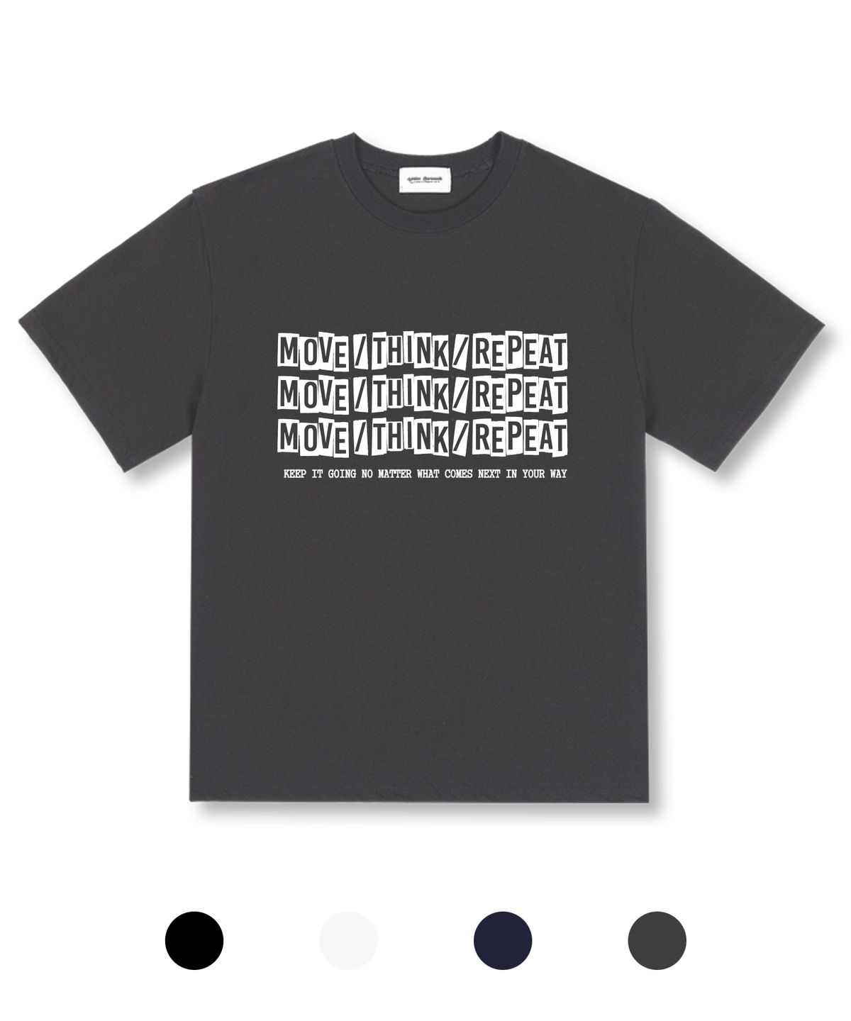 유니온가먼츠(UNION GARMENTS) 무브핑크 오버핏 반팔 티셔츠 4COLOR