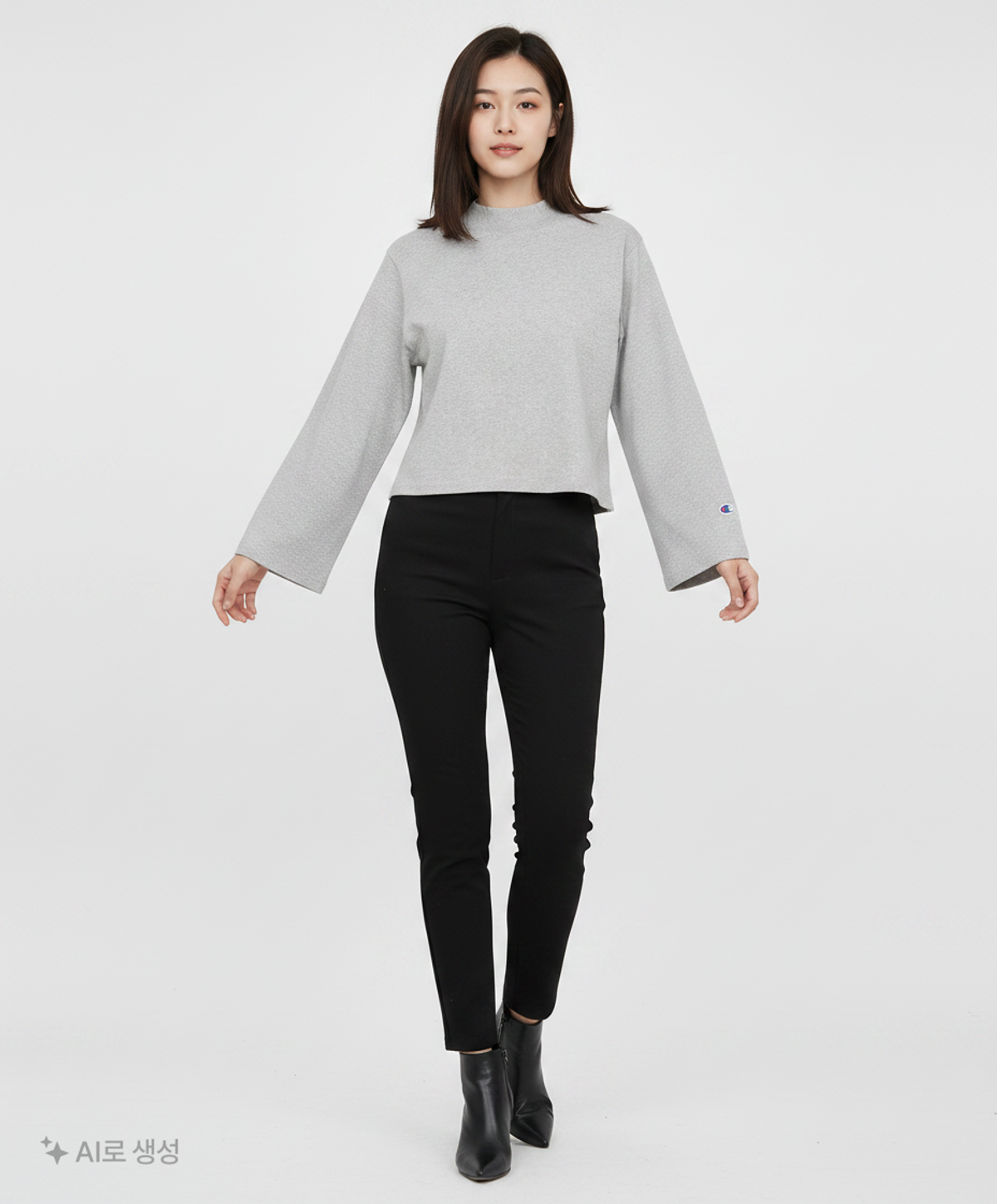 챔피온(CHAMPION) 긴소매 티셔츠 M