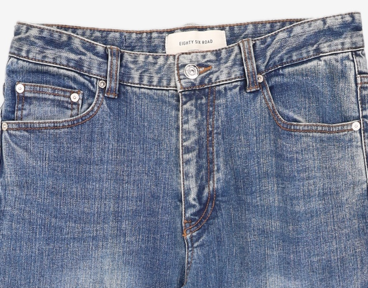 86로드(86ROAD) CHARMING BLUE CHIP / CROP TAPERED 30