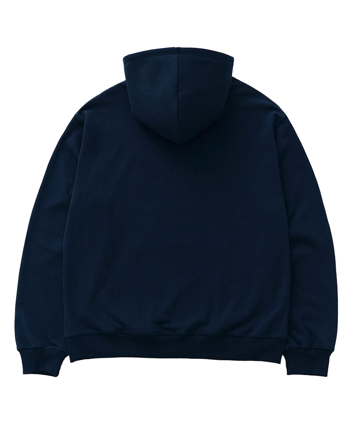 큐로랩(QUROLAB) SUN APPLIQUE SWEAT HOODIE(NAVY)