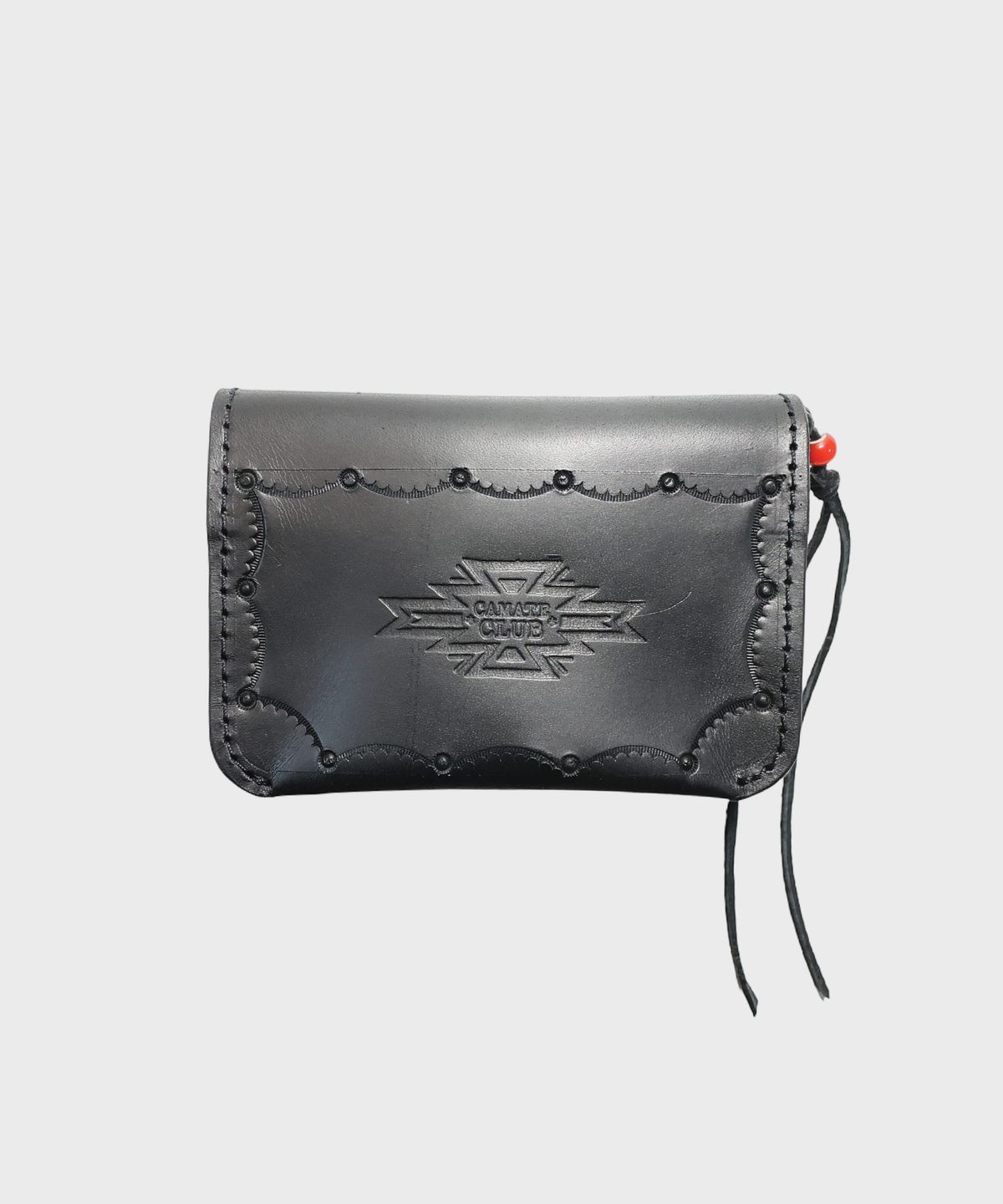 카마테클럽(CAMATECLUB) Yazhi Trucker Wallet -Black 핸드메이드지갑, 네이티브아메리칸, 웨스턴