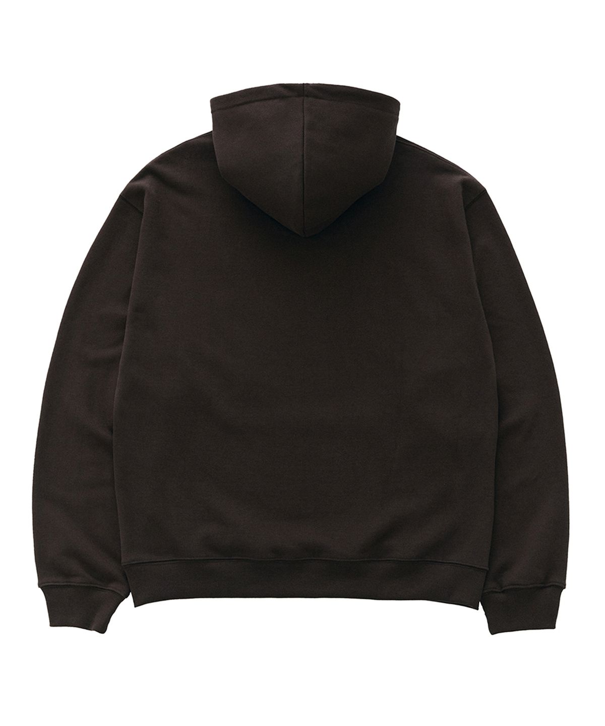 큐로랩(QUROLAB) SUN APPLIQUE SWEAT HOODIE(BROWN)