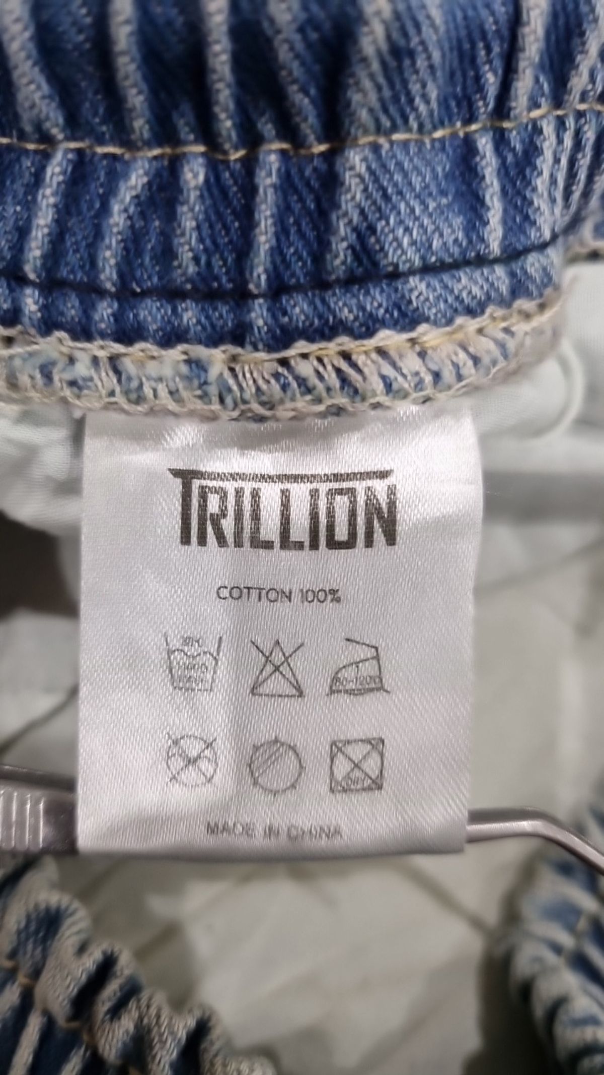 트릴리온(TRILLION) 청/데님 팬츠 L