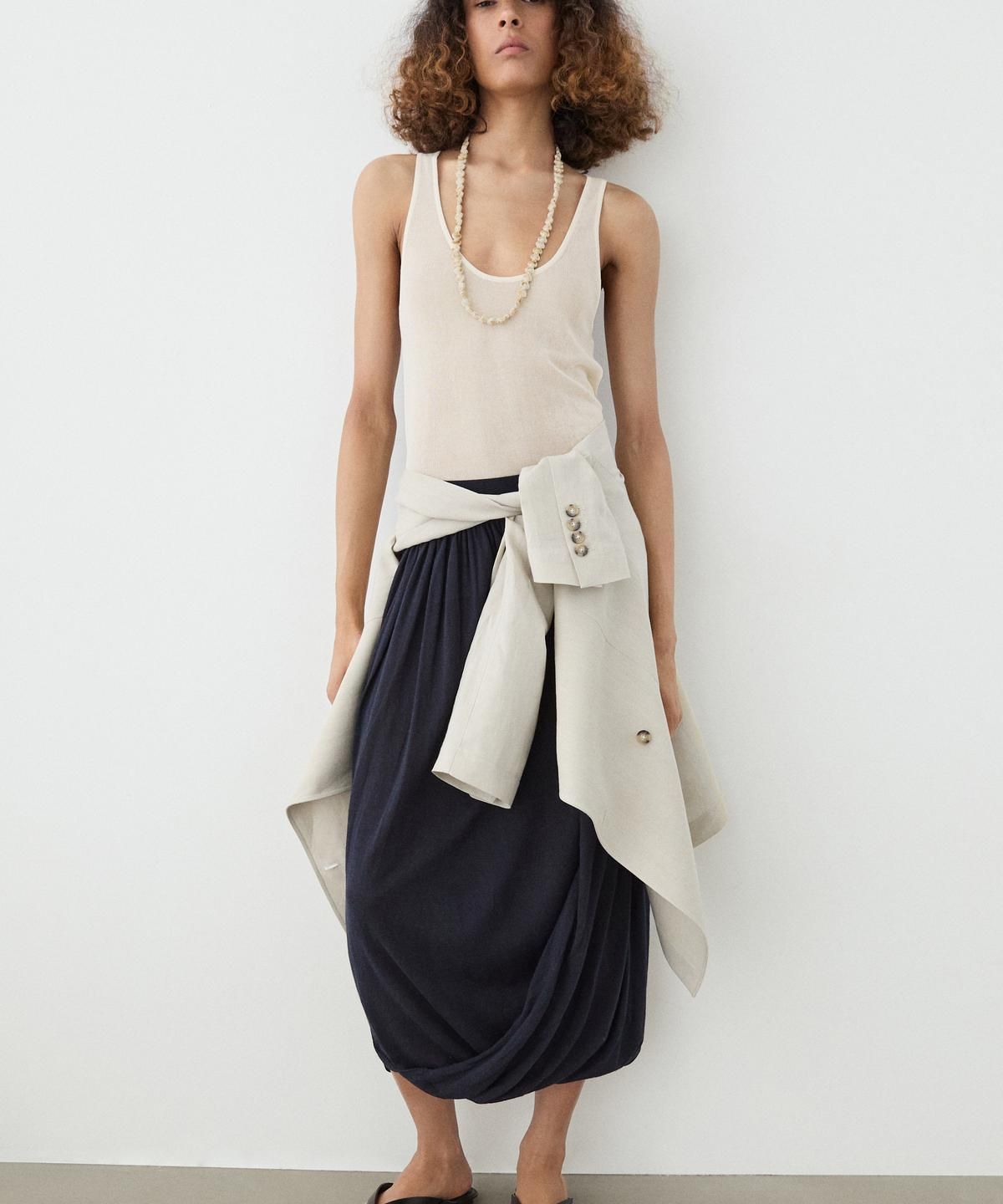 마시모두띠(MASSIMO DUTTI) 세라믹 조개 목걸이