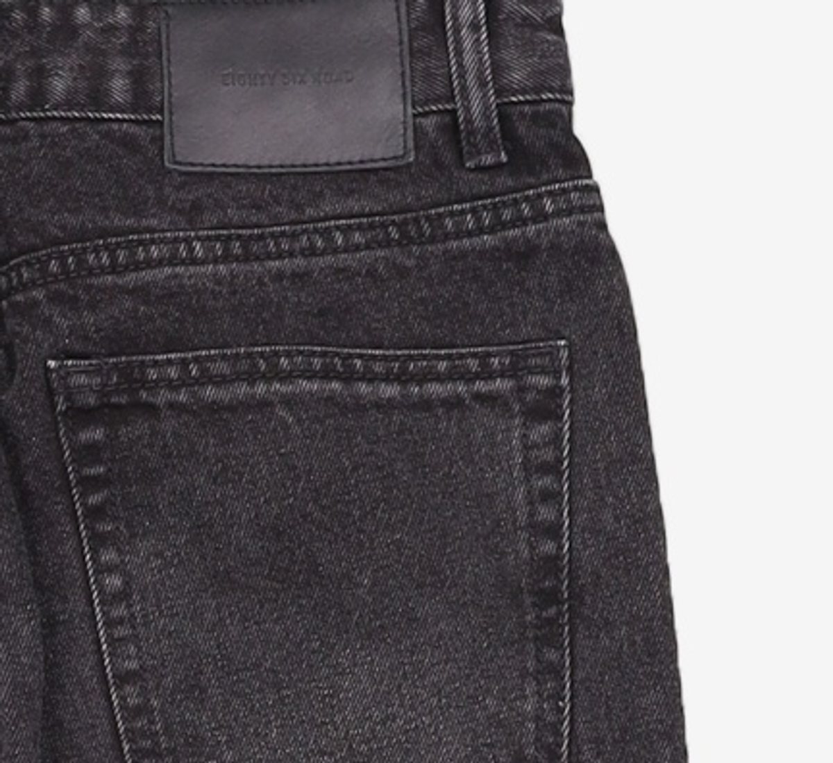 86로드(86ROAD) BLACK NORMAL CHIP / CROP TAPERED 30