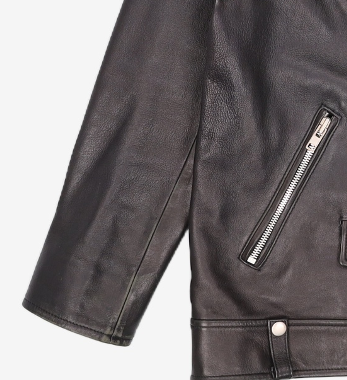 룩캐스트(LOOKAST) PREMIUM BLACK OVERSIZE LAMBSKIN JACKET(WOMAN) ONE