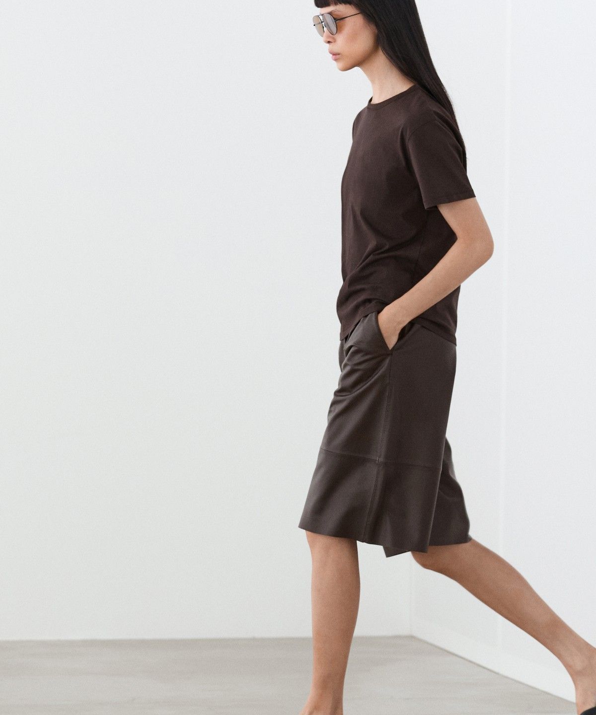 마시모두띠(MASSIMO DUTTI) 100% 코튼 반팔 티셔츠