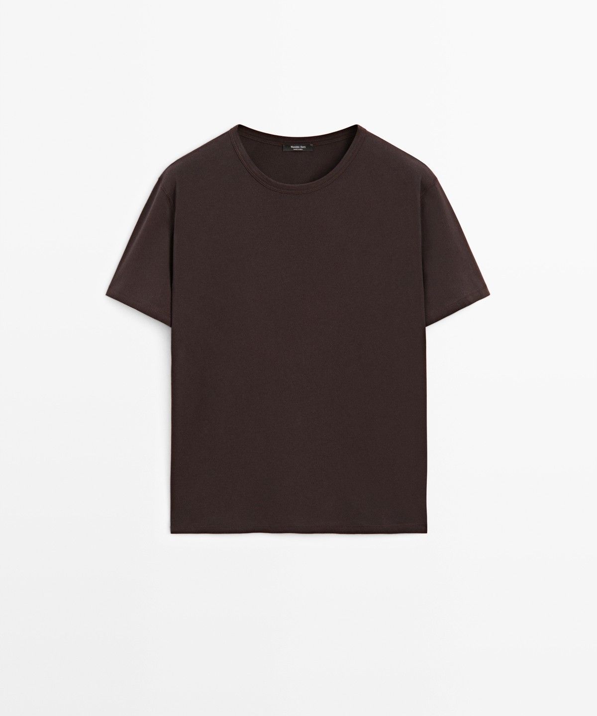 마시모두띠(MASSIMO DUTTI) 100% 코튼 반팔 티셔츠