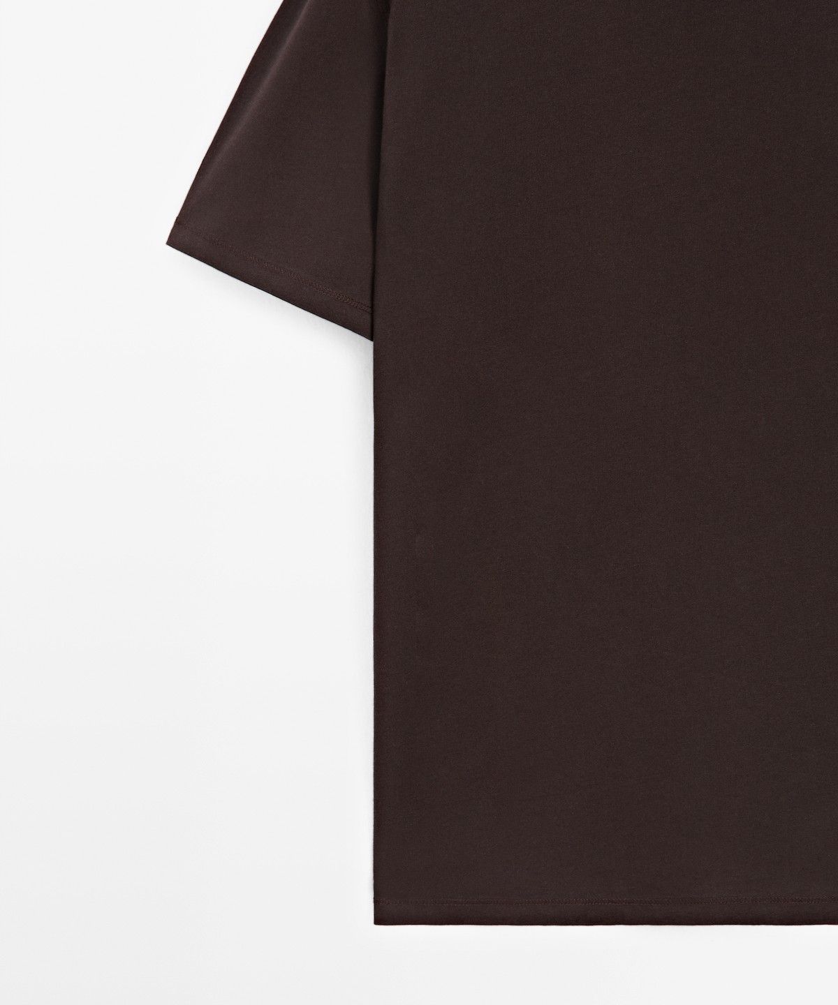 마시모두띠(MASSIMO DUTTI) 100% 코튼 반팔 티셔츠