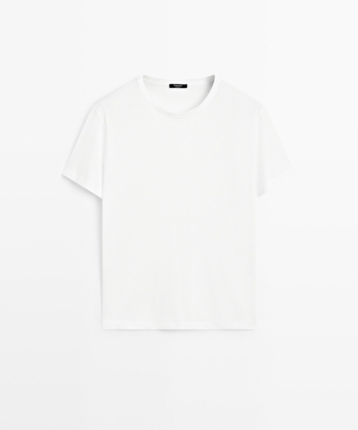 마시모두띠(MASSIMO DUTTI) 100% 코튼 반팔 티셔츠