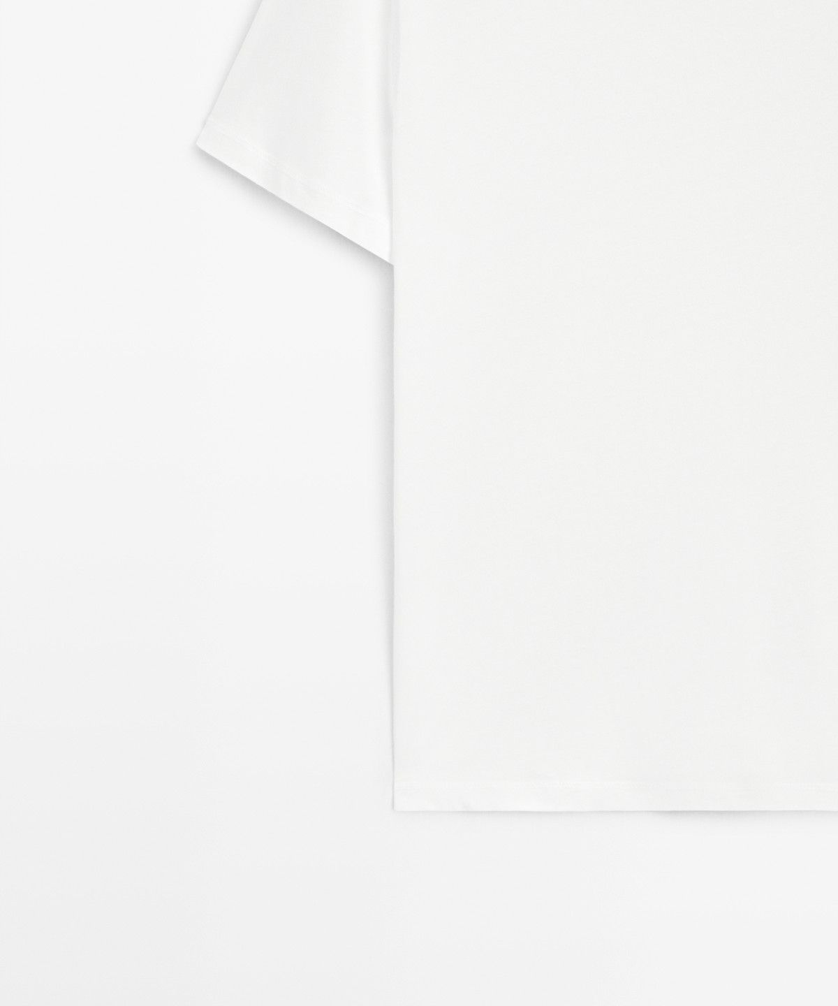 마시모두띠(MASSIMO DUTTI) 100% 코튼 반팔 티셔츠