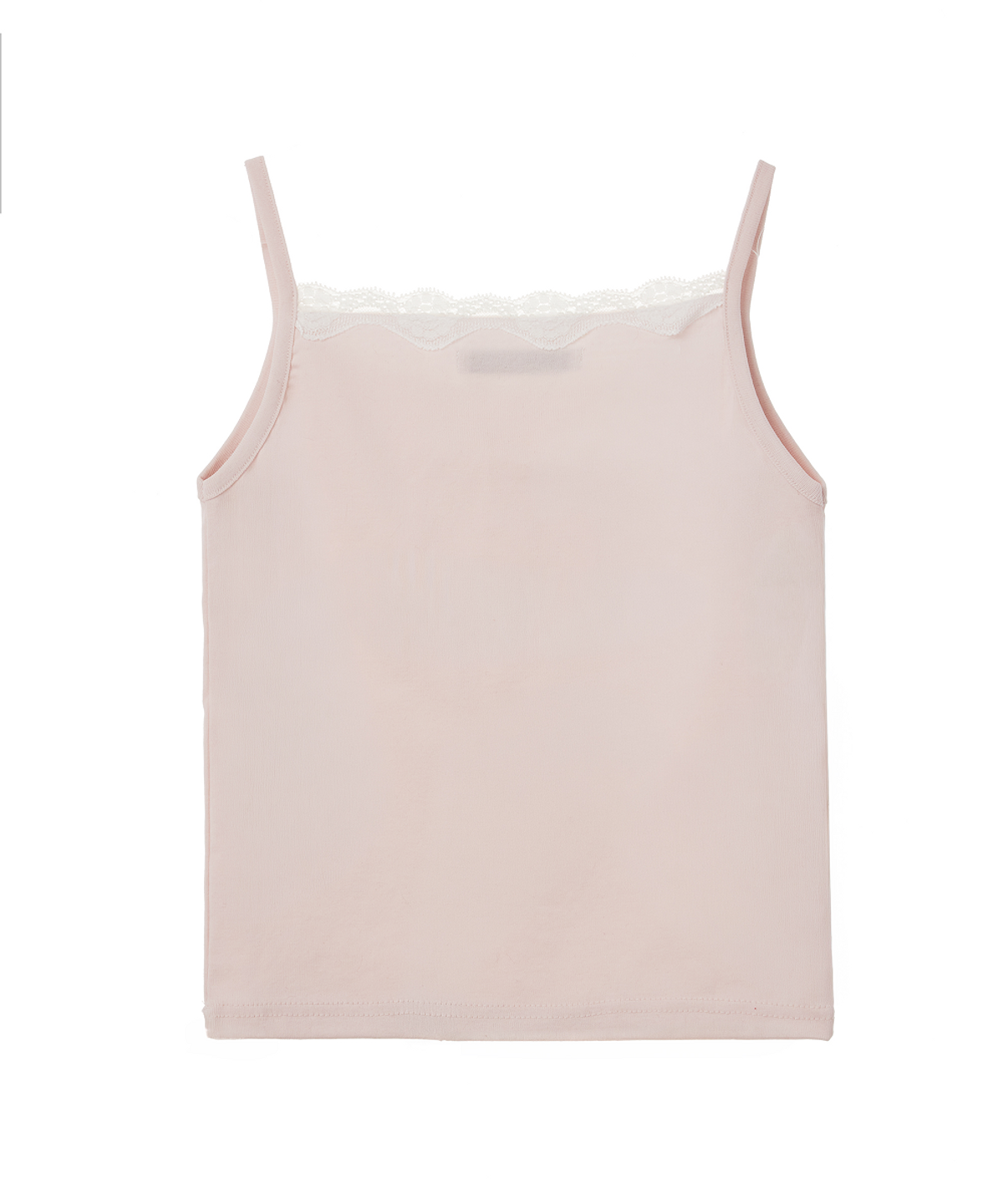알리에나(ALIENAR) Lace coloration sleeveless top (PK)