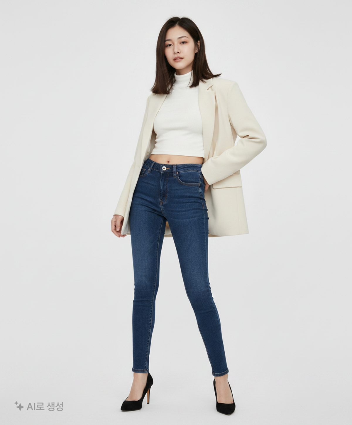 스파오(SPAO) 청/데님 팬츠 75