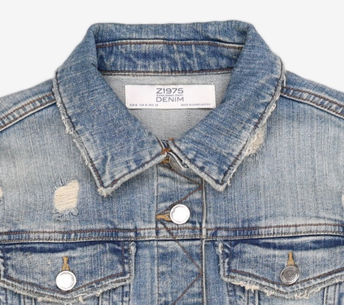 자라 데님(ZARA DENIM) 데님/트러커 재킷 M