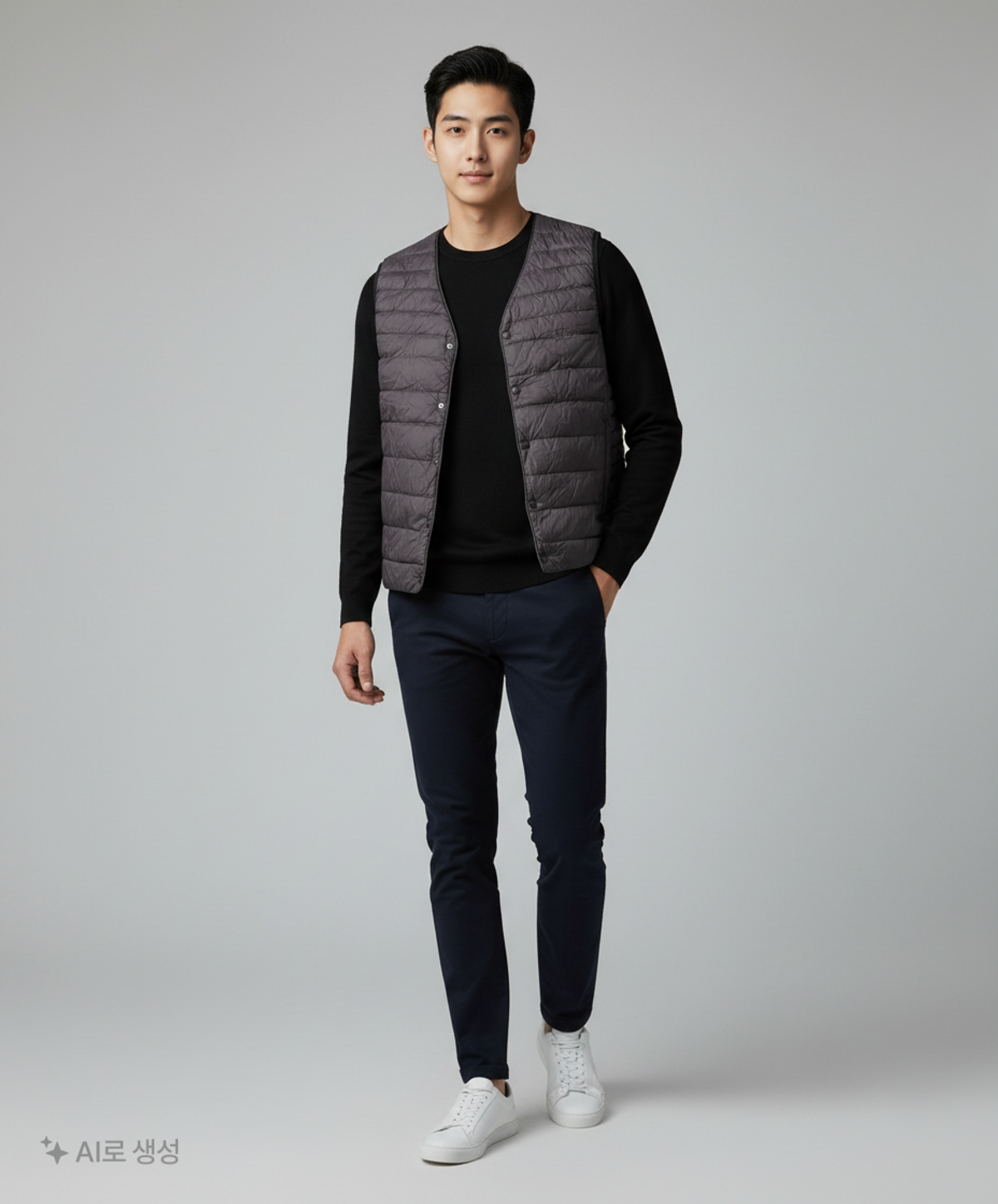 행텐(HANG TEN) 패딩 베스트 L