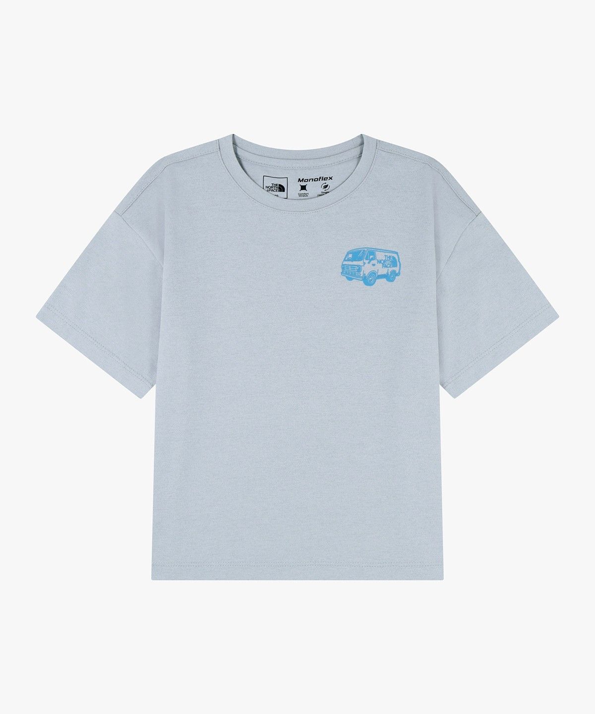 노스페이스 키즈(THE NORTH FACE KIDS) 키즈 아웃랜드 크루 세트 NT7US15T_SGY