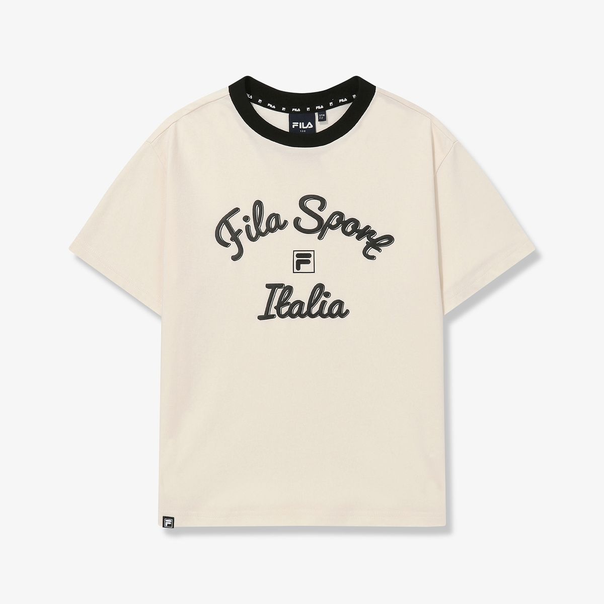 휠라 키즈(FILA KIDS) 루즈핏 유니 티셔츠
