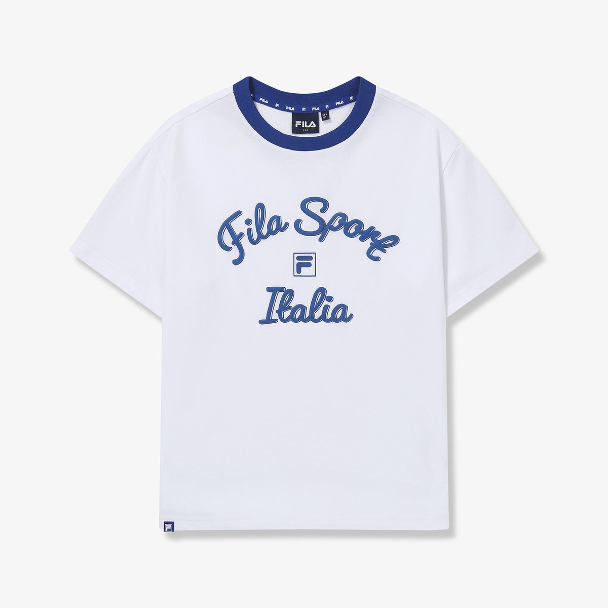 휠라 키즈(FILA KIDS) 루즈핏 유니 티셔츠