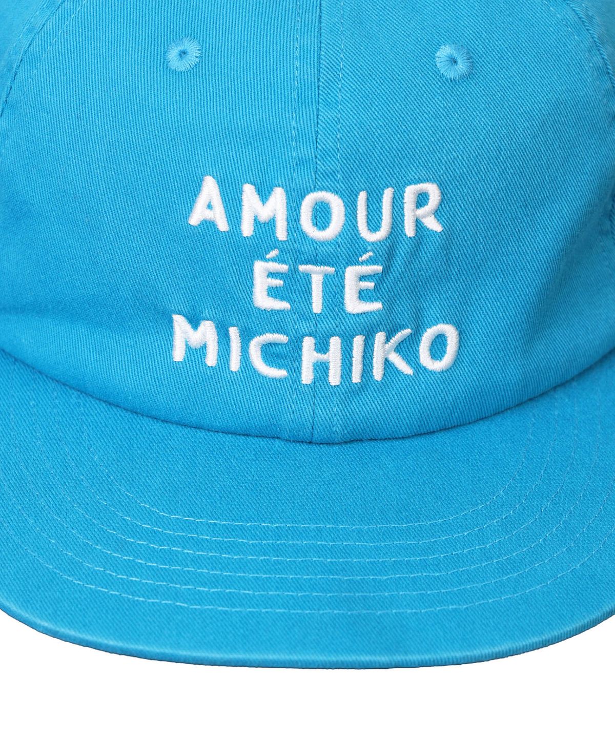 미치코런던 코시노(MICHIKO LONDON KOSHINO) 비비드 캠프캡 틸 블루