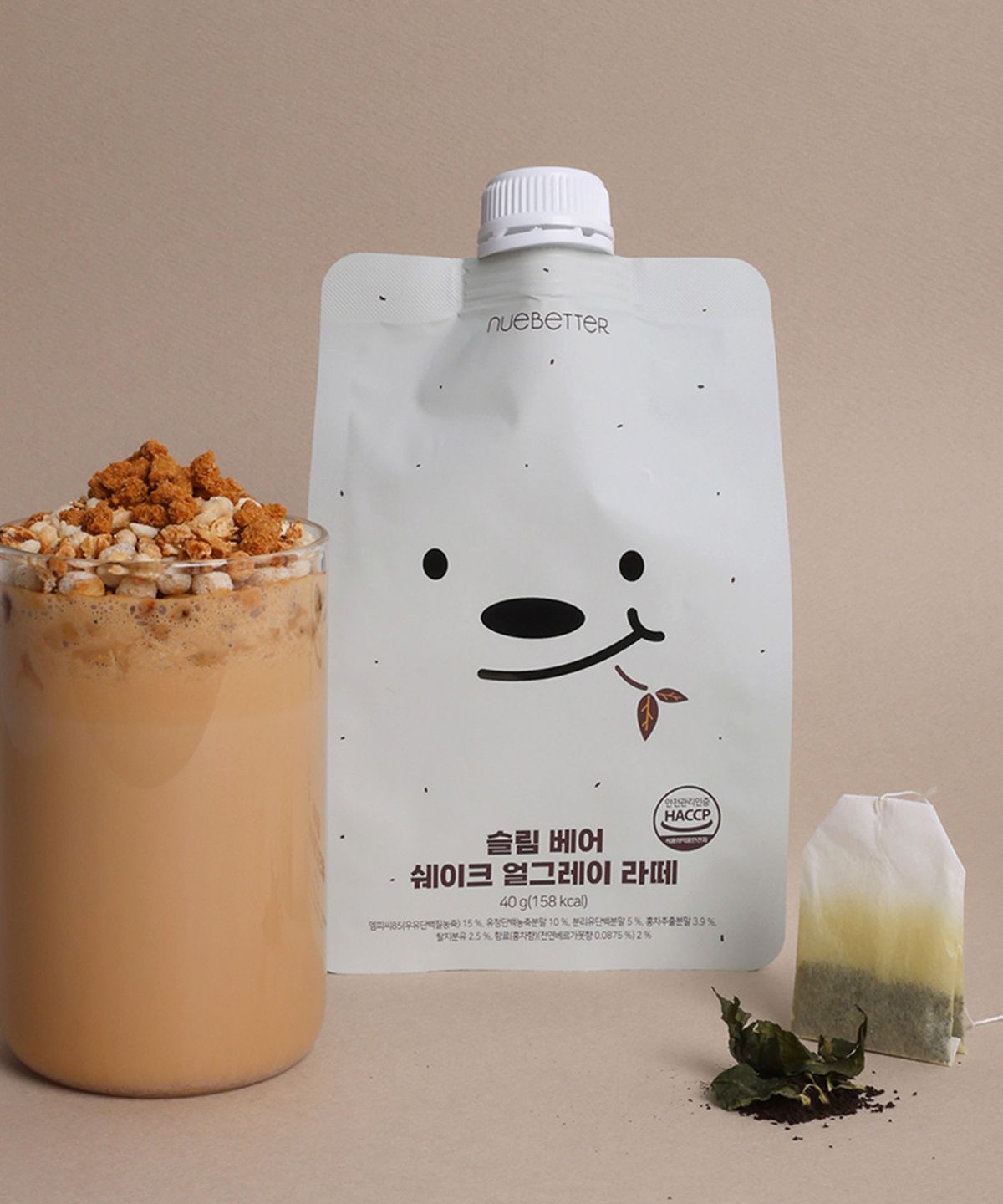 뉴베러(NUEBETTER) 뉴베러 슬림 버니&베어 단백질 쉐이크 파우치 9가지맛 40g 7개입 식사대용 7일 프로틴 다이어트(+2포 추가 랜덤증정)