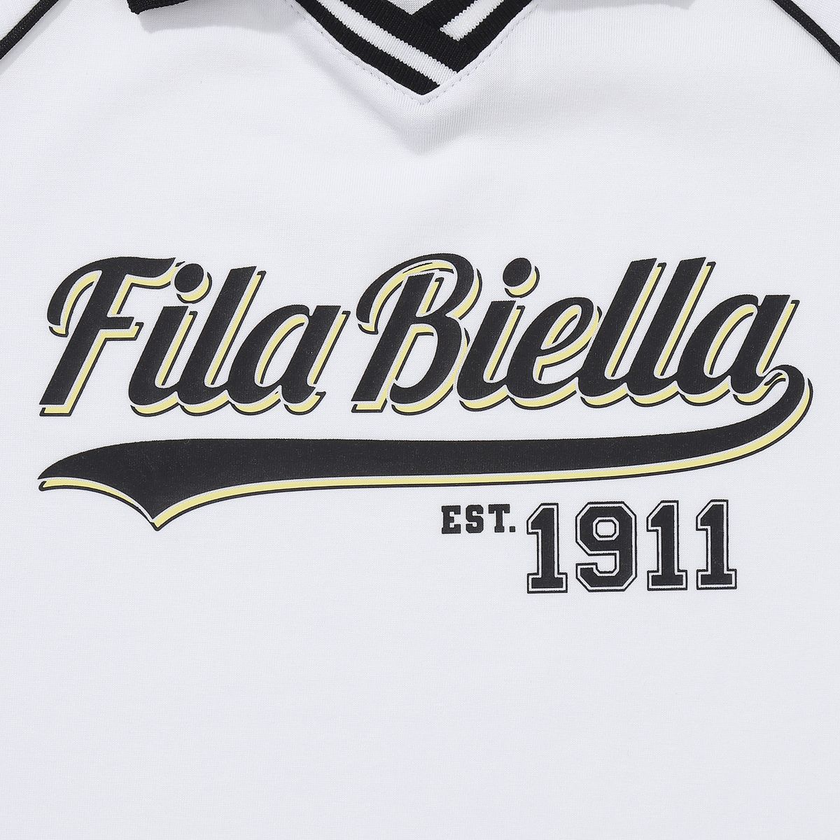 휠라 키즈(FILA KIDS) Drywave 트랙 카라 티셔츠