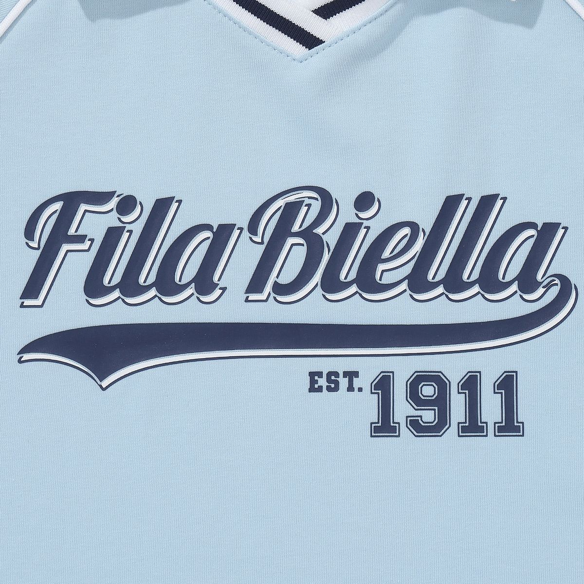 휠라 키즈(FILA KIDS) Drywave 트랙 카라 티셔츠