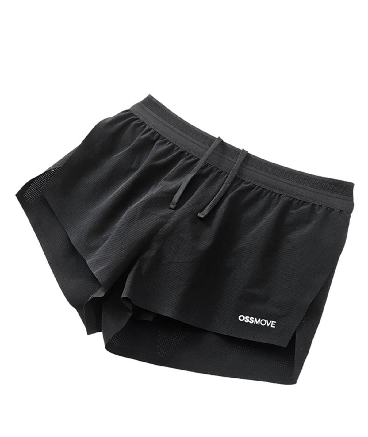 오스무브(OSSMOVE) 레이싱 쇼츠 1.5/블랙 (남성)