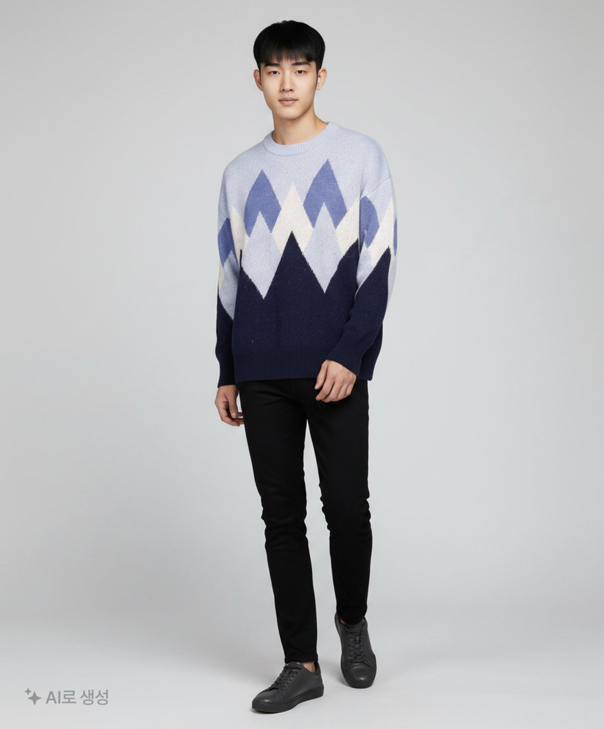 니티드(KNITTED) 니트/스웨터 L