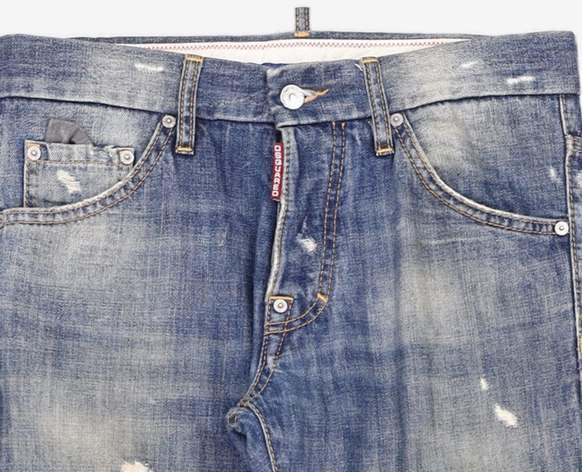 디스퀘어드2(DSQUARED2) 청/데님 팬츠 44