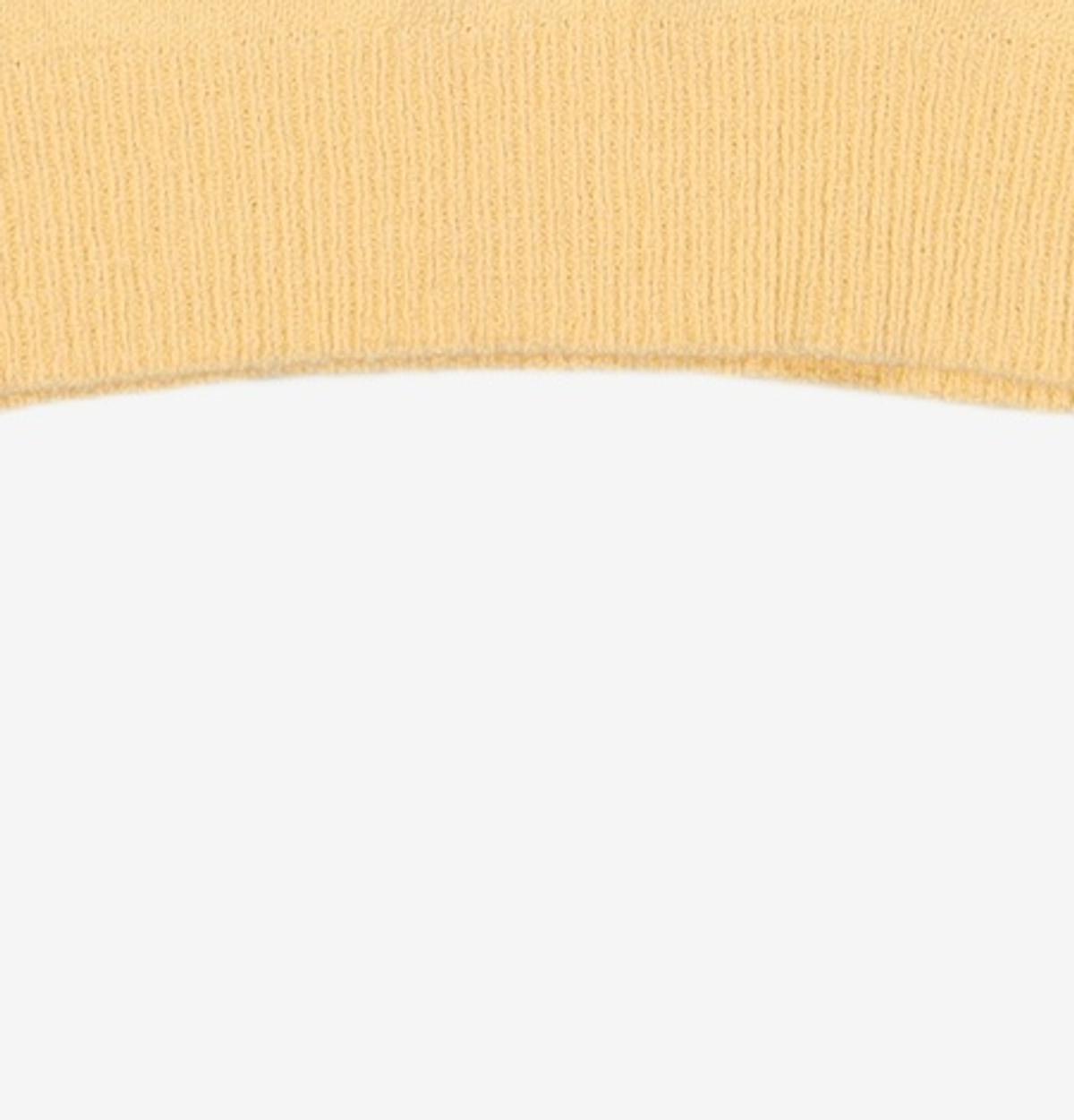 마리떼 프랑소와 저버(MARITHÉ + FRANҪOIS GIRBAUD) W BOUCLE CROP KNIT light yellow OS