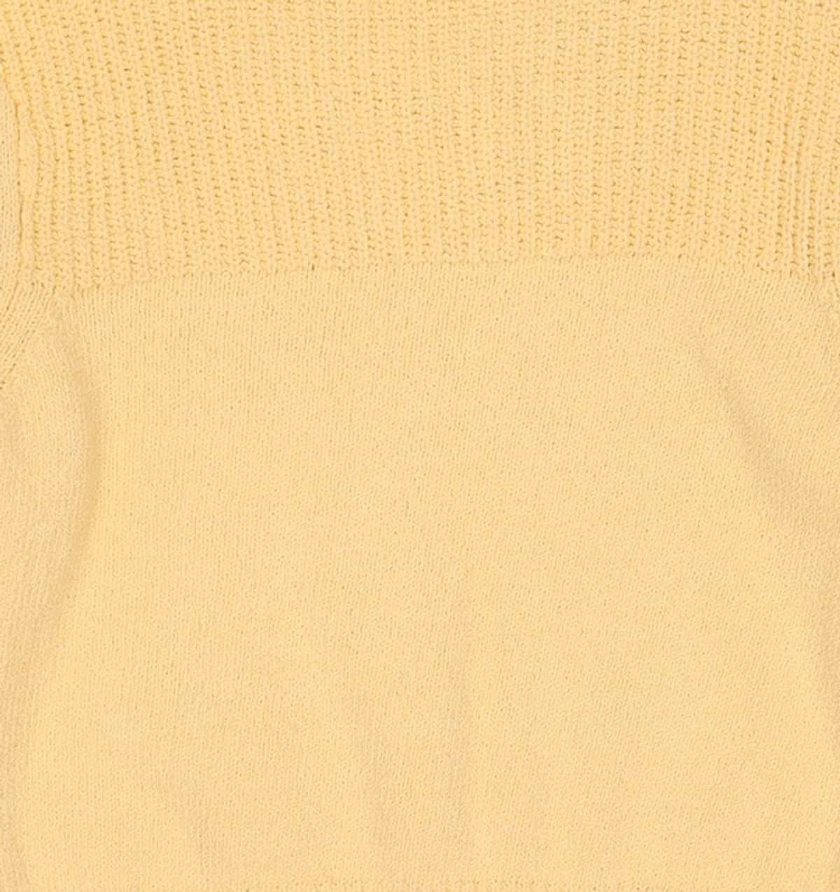 마리떼 프랑소와 저버(MARITHÉ + FRANҪOIS GIRBAUD) W BOUCLE CROP KNIT light yellow OS