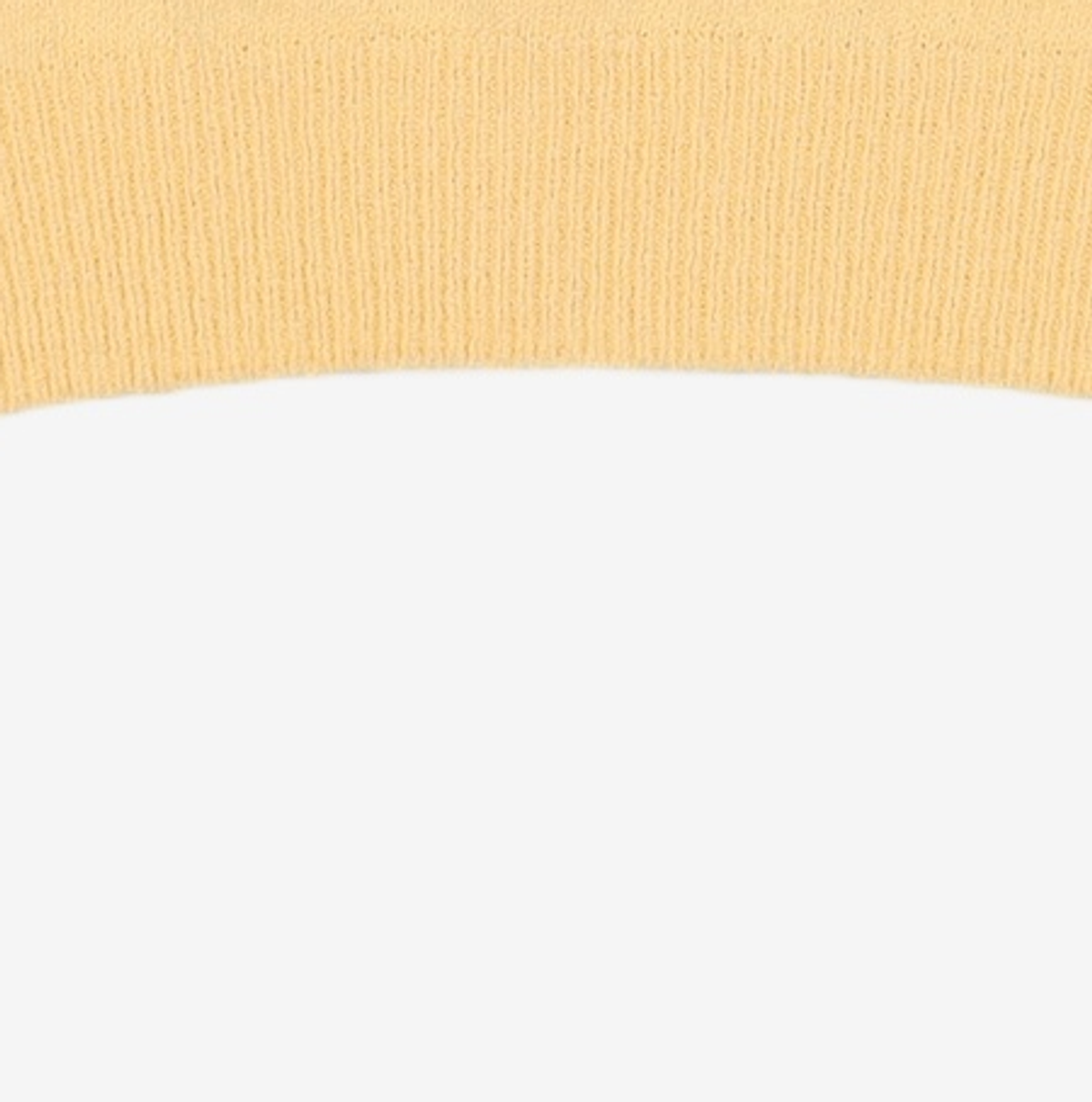 마리떼 프랑소와 저버(MARITHÉ + FRANҪOIS GIRBAUD) W BOUCLE CROP KNIT light yellow OS