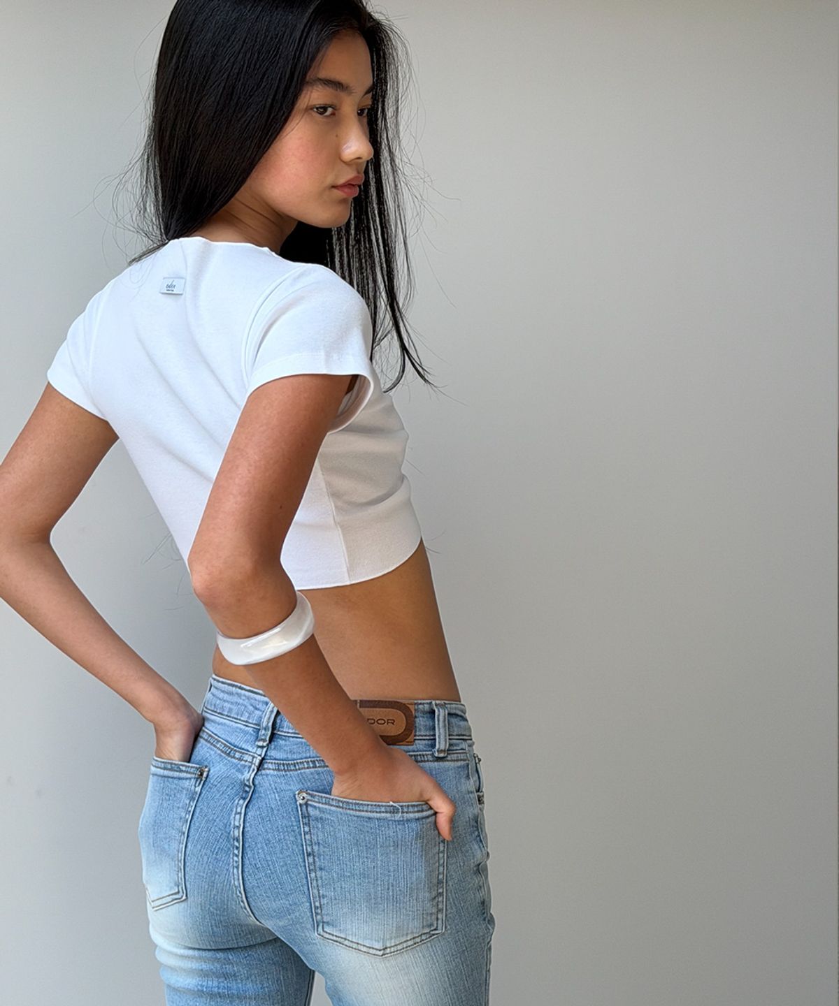 오도어(ODOR) Mellow cardigan - Ivory