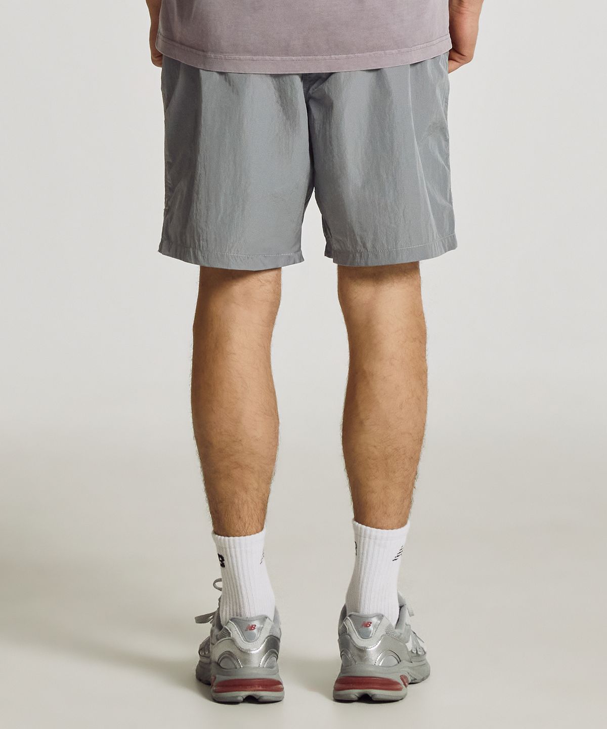 뉴발란스(NEW BALANCE) NBNVF31743 / UNI Ndurance 4.5부 우븐 쇼츠 (GRAY)