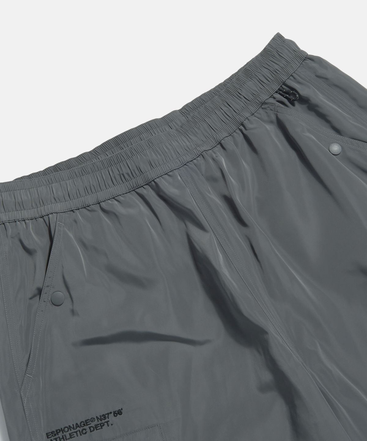 에스피오나지(ESPIONAGE) Athletic Track Shorts Grey