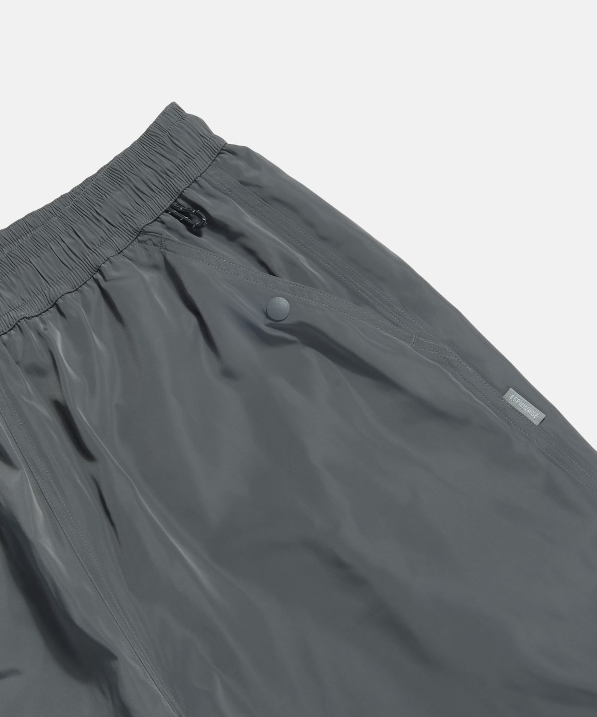 에스피오나지(ESPIONAGE) Athletic Track Shorts Grey