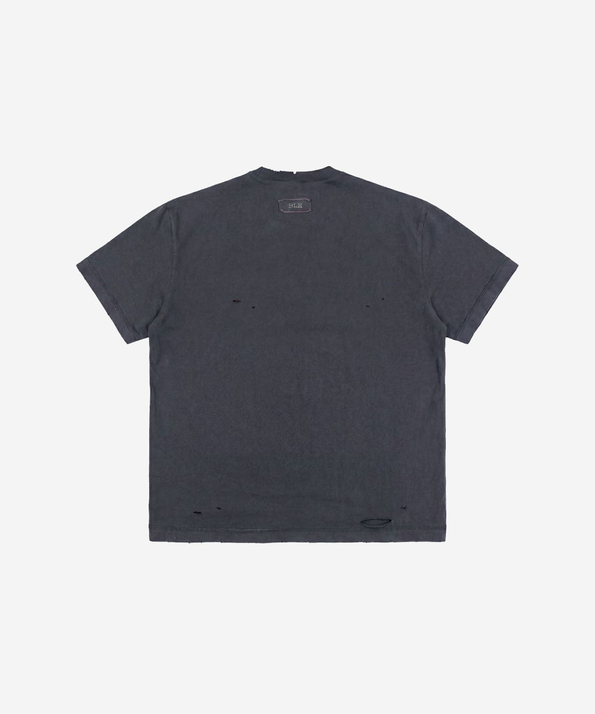 비엘알(BLR) UNFINISHED Vintage Damaged Oversized T-shirt