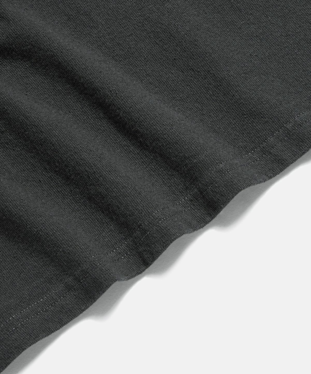 에스피오나지(ESPIONAGE) Minimal Logo Heavyweight Tee Vintage Black