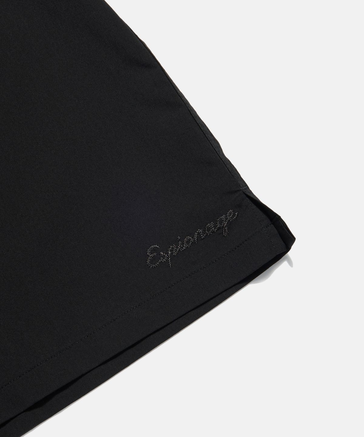 에스피오나지(ESPIONAGE) Draped Western S/S Shirt Black
