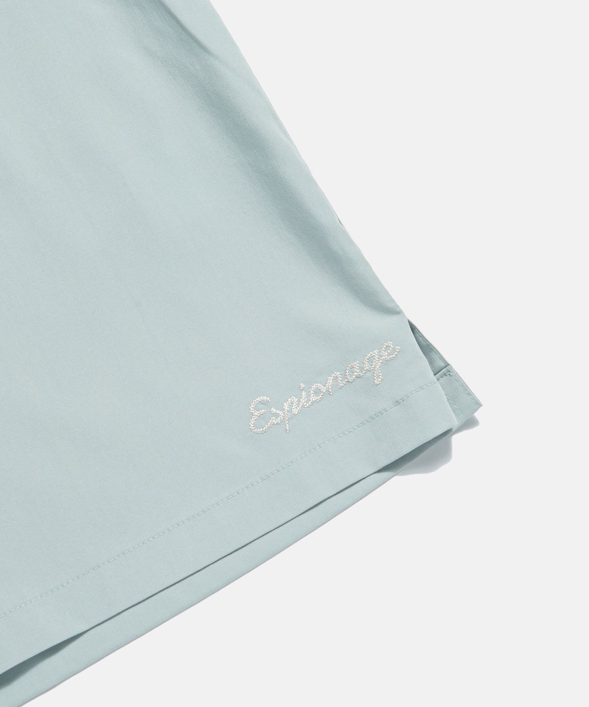 에스피오나지(ESPIONAGE) Draped Western S/S Shirt Pale Blue