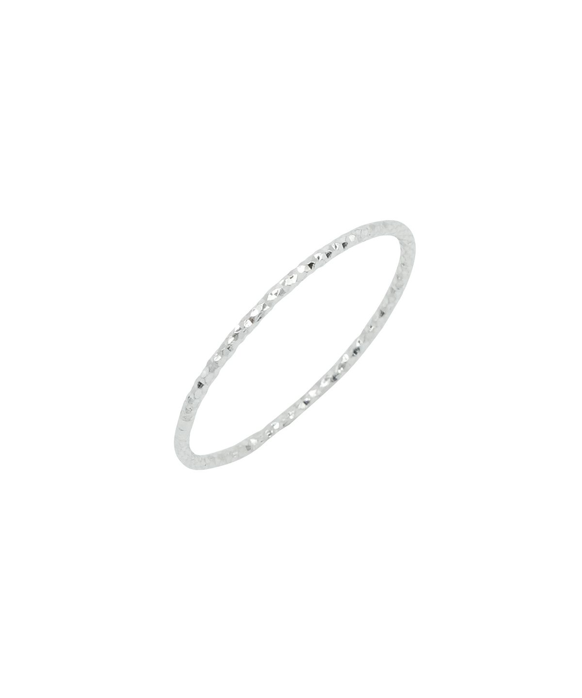 아이엠제이(IAMJ) [925 Silver] 베이직 컷팅 반지_1mm