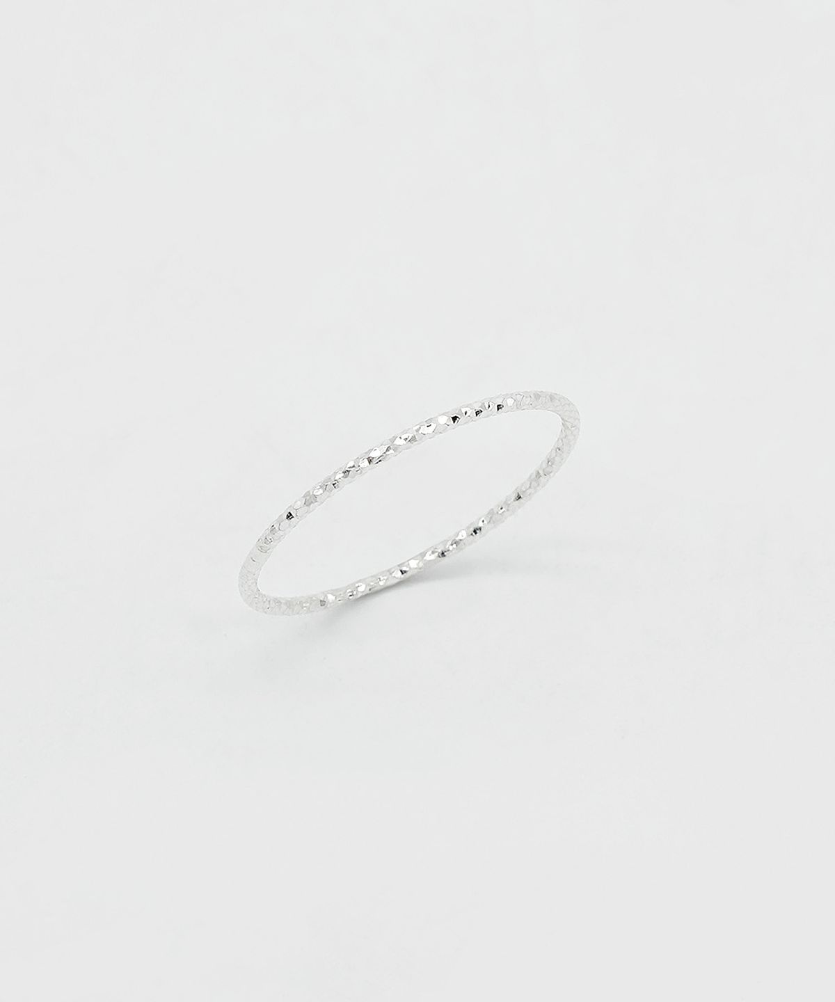 아이엠제이(IAMJ) [925 Silver] 베이직 컷팅 반지_1mm