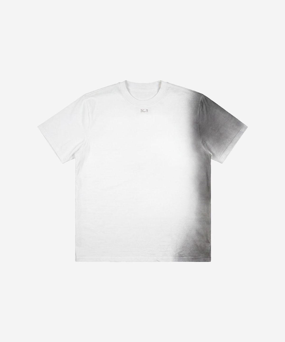비엘알(BLR) Silhouette Graphic Oversized T-Shirt Ivory